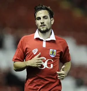 Bristol City U21s V Crystal Palace U21s Prints: Lewis Hall Shines: Bristol City U21s vs Crystal Palace U21s
