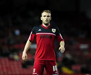 Bristol City V Birmingham City Prints: Liam Kelly in Action: Bristol City vs Birmingham City, 2013