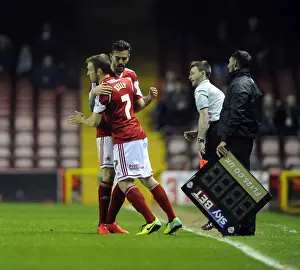 Bristol City V Port Vale Prints: Liam Kelly's Return: First Game Back for Bristol City Against Swindon Town in Sky Bet League One