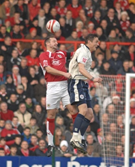 Louis Carey in Action for Bristol City Against Barnsley