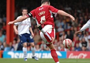 Images Dated 4th May 2008: Louis Carey in Action for Bristol City Against Preston North End