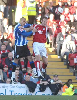 Bristol City V Sheffield Wednesday Prints: Louis Carey in Action for Bristol City Against Sheffield Wednesday