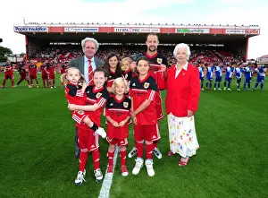 Framed Print : Louis Carey's Testimonial: A Family Affair at Ashton Gate Stadium (August 4, 2012)