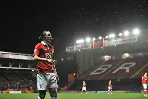 Luke Ayling in Action: Bristol City vs Doncaster Rovers, FA Cup Third Round Replay at Ashton Gate Stadium
