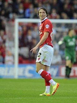 Images Dated 19th August 2014: Luke Ayling in Action: Bristol City vs Leyton Orient, Sky Bet League One (2014)