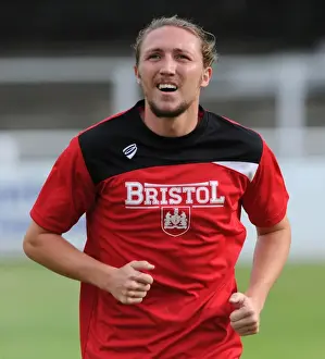Luke Ayling of Bristol City in Action against Bath City at Twerton Park (2015)