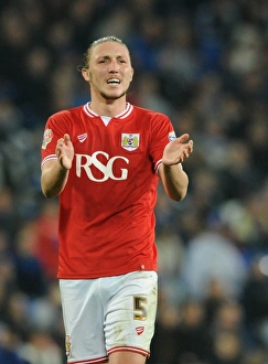 Cardiff City V Bristol City Prints: Luke Ayling of Bristol City in Action against Cardiff City