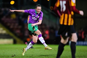 Bradford City V Bristol City (Promotion) Prints: Luke Ayling's Triple Strike: Boosting Bristol City's Promotion Charge in Sky Bet League One (Bradford City vs)