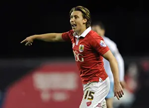 Bristol City V Coventry City Prints: Luke Freeman in Action: Bristol City vs Coventry City