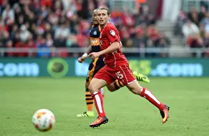 Bristol City V Newcastle United Prints: Luke Freeman in Action: Bristol City vs Newcastle United, Ashton Gate, 2016