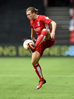 Bristol City V Newcastle United Prints: Luke Freeman in Action: Bristol City vs Newcastle United (2016), Sky Bet Championship