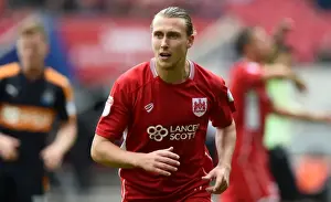 Bristol City V Newcastle United Prints: Luke Freeman in Action: Bristol City vs Newcastle United (2016), Sky Bet Championship