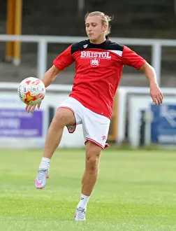 Pre Season Prints: Luke Freeman in Action: Bristol City's Pre-Season Clash at Bath City, 2015