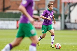 Fleetwood Town V Bristol City Prints: Luke Freeman in Action: Fleetwood Town vs. Bristol City, 2014