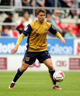 Rotherham V Bristol City Prints: Luke Freeman in Action: Rotherham United vs