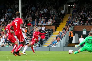 Fulham V Bristol City Prints: Luke Freeman Scores Brace: Bristol City Leads Fulham 2-0 at Craven Cottage (Sky Bet EFL Championship)