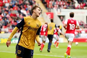 Luke Freeman's Disappointment: Rotherham United vs. Bristol City, 10-09-2016