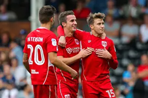 Fulham V Bristol City Prints: Luke Freeman's Double: Bristol City Takes 2-0 Lead Over Fulham at Craven Cottage (24/09/2016)