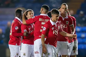 Peterborough V Bristol City Prints: Luke Freeman's Early Strike: Bristol City Ahead vs. Peterborough United, November 2014