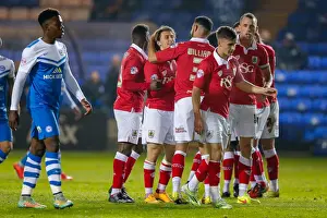 Peterborough V Bristol City Prints: Luke Freeman's Early Strike: Bristol City Takes the Lead over Peterborough United