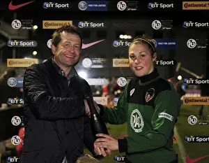 BAWFC V Chelsea Ladies Prints: Man of the Match: Bristol Academy vs. Chelsea Ladies FA WSL Showdown at Gifford Stadium