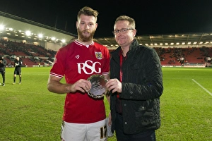 Bristol City V Charlton Prints: Man of the Match: Bristol City vs Charlton Athletic, 26th December 2015, Ashton Gate
