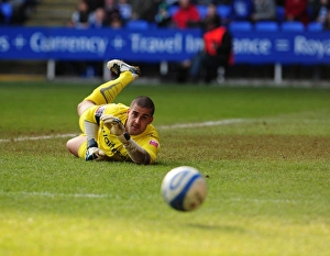 Framed Print : March Madness: Federici Saves the Day - Reading vs. Bristol City, Championship 2010 Framed Print : March Madness: Federici Saves the Day - Reading vs. Bristol City, Championship 2010
