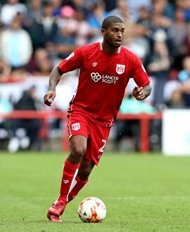 Images Dated 17th September 2016: Mark Little in Action: Bristol City vs Derby County at Ashton Gate Stadium, 2016
