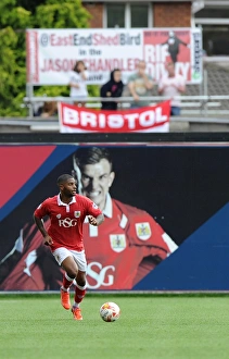 Mark Little in Action: Bristol City vs MK Dons, Ashton Gate, September 2014