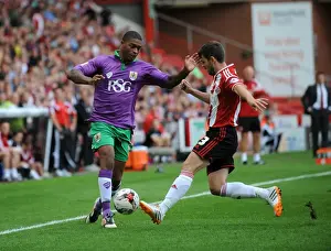Mark Little vs Robert Harris: Intense Battle in Sheffield United vs Bristol City Football Match