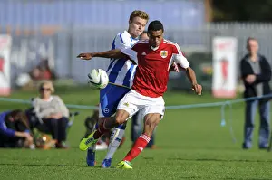 Marley Bishop in Action: Bristol City U18 vs Brighton & Hove Albion U18, October 5, 2013