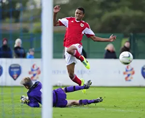 Bristol City U18s V Sheffield United Prints: Marley Bishop in Action: Bristol City U18s vs Sheffield United