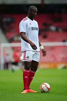 Framed Print : Marlon Harewood in Action: Bristol City vs Bournemouth, 2013 - Football Pre-Season Friendly at Goldsands Stadium Framed Print : Marlon Harewood in Action: Bristol City vs Bournemouth, 2013 - Football Pre-Season Friendly at Goldsands Stadium