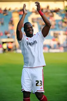 Gillingham Prints: Marlon Harewood of Bristol City in Action against Gillingham at Priestfield Stadium, 2013