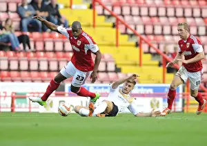 Bristol City V Colchester United Prints: Marlon Harewood's Near Miss: Bristol City vs Colchester United, 2013