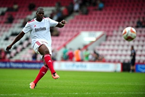 Bournemouth V Bristol City Prints: Marlon Harewood's Shooting Moment at Bournemouth vs. Bristol City (2013)
