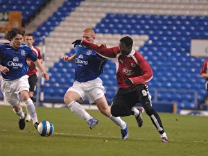 Marlon Jackson in Action: Everton U18s vs. Bristol City U18s
