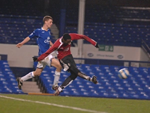 Marlon Jackson in Action: Everton U18s vs. Bristol City U18s