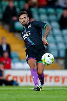 Images Dated 30th July 2015: Marlon Pack in Action: Bristol City vs. Yeovil Town, Pre-Season Friendly at Huish Park Stadium