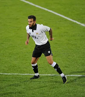 Marlon Pack in Action: Bristol City vs Cheltenham Town, 2014 - Football Pre-Season Friendly