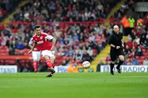 Bristol City V Colchester United Prints: Marlon Pack in Action: Bristol City vs Colchester United