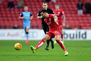 Marlon Pack in Action: Bristol City vs Rotherham United, Sky Bet Championship, 2017