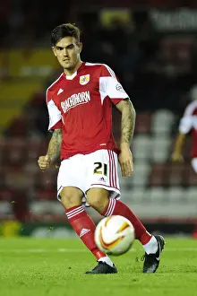 Framed Print : Marlon Pack in Action: Bristol City vs Shrewsbury Town, September 13, 2013 Framed Print : Marlon Pack in Action: Bristol City vs Shrewsbury Town, September 13, 2013