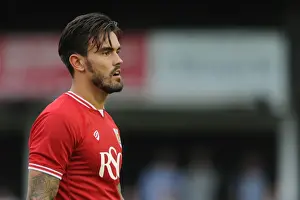 Twerton Park Prints: Marlon Pack in Action: Bristol City's Pre-Season Victory over Bath City at Twerton Park