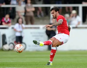Marlon Pack of Bristol City in Action against Bath City at Twerton Park (2015)