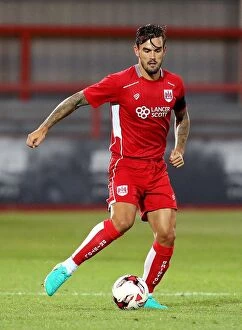 Images Dated 25th July 2016: Marlon Pack of Bristol City in Action Against Cheltenham Town, 2016