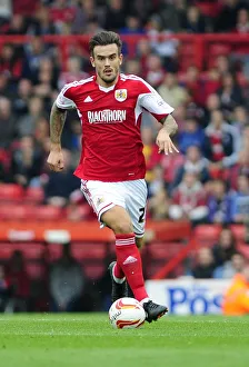 Bristol City V Colchester United Prints: Marlon Pack of Bristol City in Action Against Colchester United, Sky Bet League One, 2013