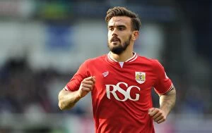 Images Dated 26th September 2015: Marlon Pack of Bristol City in Action Against Ipswich Town, Sky Bet Championship (September 2015)
