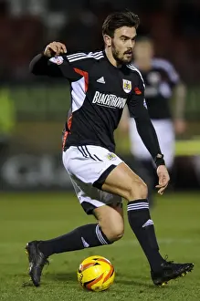 Leyton Prints: Marlon Pack of Bristol City in Action against Leyton Orient - Football League 1 Clash