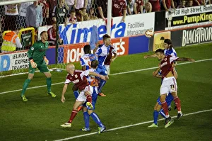 Marlon Pack Heads the Ball in Intense Bristol Derby: Bristol City vs